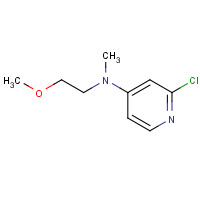1597843-72-5 2-chloro-N-(2-methoxyethyl)-N-methylpyridin-4-amine chemical structure