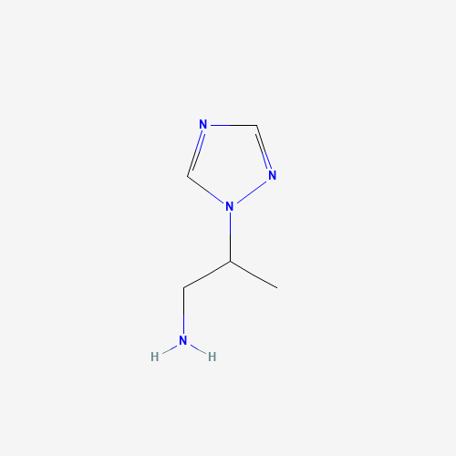 876669-35-1 2-(1,2,4-triazol-1-yl)propan-1-amine chemical structure
