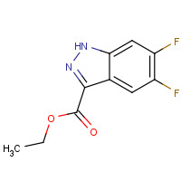 885279-04-9 ethyl 5,6-difluoro-1H-indazole-3-carboxylate chemical structure