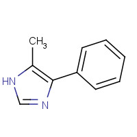 826-83-5 5-methyl-4-phenyl-1H-imidazole chemical structure