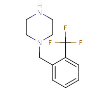 94022-97-6 1-[[2-(trifluoromethyl)phenyl]methyl]piperazine chemical structure