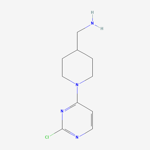 876144-87-5 [1-(2-chloropyrimidin-4-yl)piperidin-4-yl]methanamine chemical structure