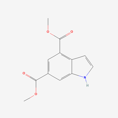 86012-83-1 dimethyl 1H-indole-4,6-dicarboxylate chemical structure