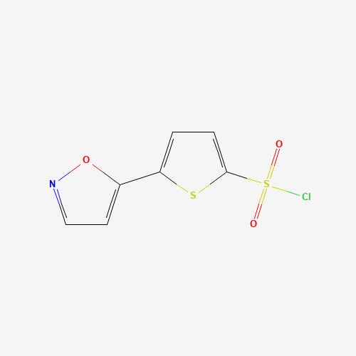 551930-53-1 5-(1,2-oxazol-5-yl)thiophene-2-sulfonyl chloride chemical structure