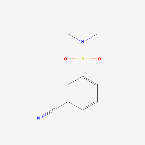 597561-38-1 3-cyano-N,N-dimethylbenzenesulfonamide chemical structure