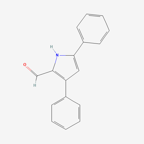 40872-77-3 3,5-diphenyl-1H-pyrrole-2-carbaldehyde chemical structure