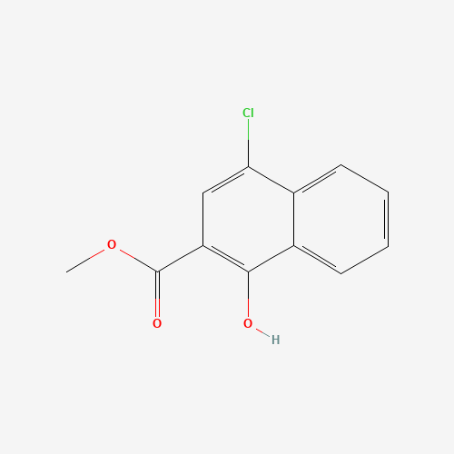 135241-08-6 methyl 3-chloro-4-hydroxynaphthalene-2-carboxylate chemical structure