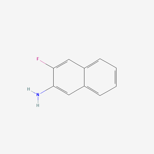 330803-45-7 3-fluoronaphthalen-2-amine chemical structure