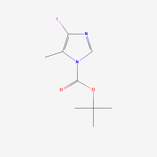 214153-35-2 tert-butyl 4-iodo-5-methylimidazole-1-carboxylate chemical structure