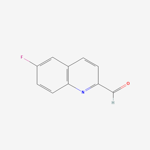 260430-93-1 6-fluoroquinoline-2-carbaldehyde chemical structure