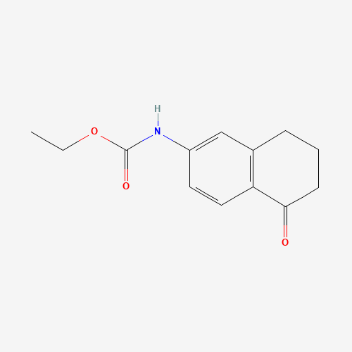 1032959-73-1 ethyl N-(5-oxo-7,8-dihydro-6H-naphthalen-2-yl)carbamate chemical structure