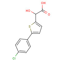 75561-66-9 2-[5-(4-chlorophenyl)thiophen-2-yl]-2-hydroxyacetic acid chemical structure
