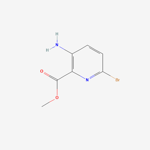 866775-09-9 methyl 3-amino-6-bromopyridine-2-carboxylate chemical structure