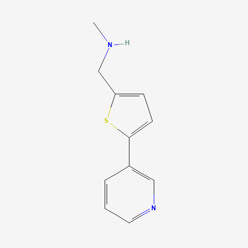 837376-49-5 N-methyl-1-(5-pyridin-3-ylthiophen-2-yl)methanamine chemical structure