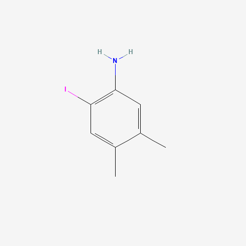 117832-17-4 2-iodo-4,5-dimethylaniline chemical structure