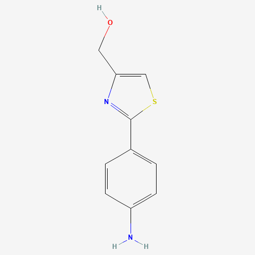 145293-21-6 [2-(4-aminophenyl)-1,3-thiazol-4-yl]methanol chemical structure