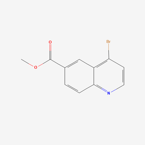 219763-85-6 methyl 4-bromoquinoline-6-carboxylate chemical structure