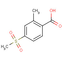 118939-09-6 2-methyl-4-methylsulfonylbenzoic acid chemical structure