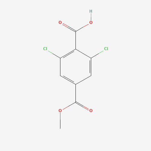 802616-47-3 2,6-dichloro-4-methoxycarbonylbenzoic acid chemical structure