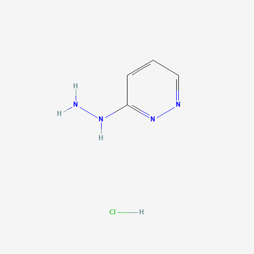 117043-87-5 pyridazin-3-ylhydrazine;hydrochloride chemical structure