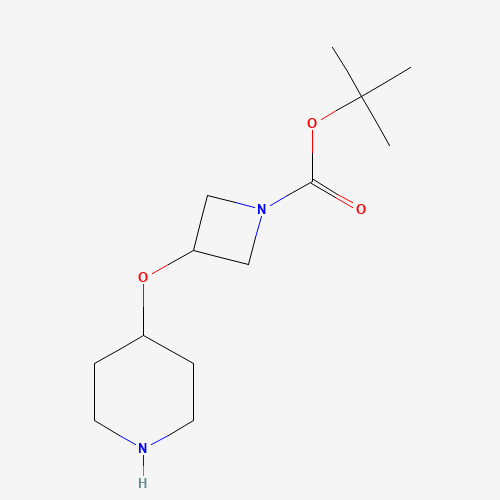 926906-42-5 tert-butyl 3-piperidin-4-yloxyazetidine-1-carboxylate chemical structure