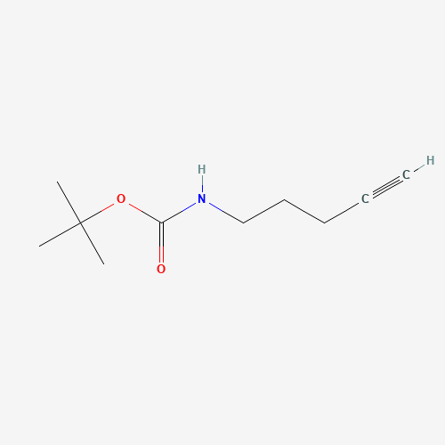 151978-50-6 tert-butyl N-pent-4-ynylcarbamate chemical structure