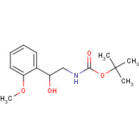 209530-21-2 tert-butyl N-[2-hydroxy-2-(2-methoxyphenyl)ethyl]carbamate chemical structure
