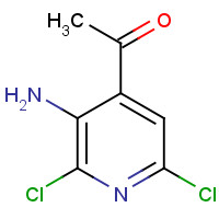 912772-91-9 1-(3-amino-2,6-dichloropyridin-4-yl)ethanone chemical structure
