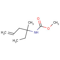 1226997-26-7 methyl N-(3-methylhex-5-en-3-yl)carbamate chemical structure