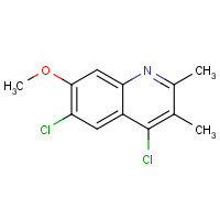 1259512-83-8 4,6-dichloro-7-methoxy-2,3-dimethylquinoline chemical structure