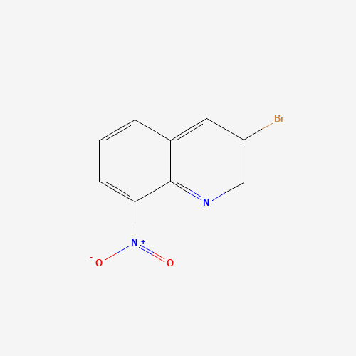 5341-07-1 3-bromo-8-nitroquinoline chemical structure
