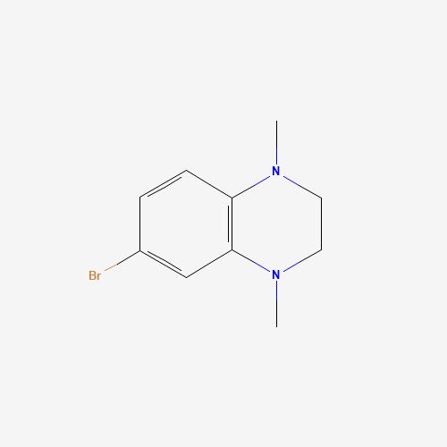 876728-35-7 6-bromo-1,4-dimethyl-2,3-dihydroquinoxaline chemical structure