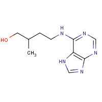 14894-18-9 2-methyl-4-(7H-purin-6-ylamino)butan-1-ol chemical structure