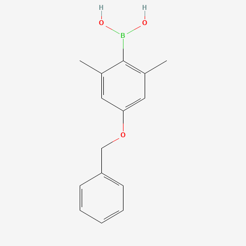 865139-18-0 (2,6-dimethyl-4-phenylmethoxyphenyl)boronic acid chemical structure