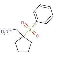 1114822-88-6 [1-(benzenesulfonyl)cyclopentyl]methanamine chemical structure