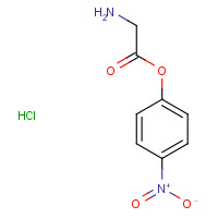 16336-29-1 (4-nitrophenyl) 2-aminoacetate;hydrochloride chemical structure
