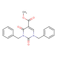 1335055-96-3 methyl 1,3-dibenzyl-2,4-dioxopyrimidine-5-carboxylate chemical structure