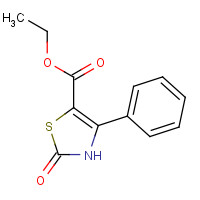 13950-67-9 ethyl 2-oxo-4-phenyl-3H-1,3-thiazole-5-carboxylate chemical structure