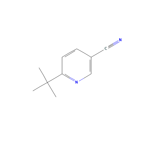 56029-45-9 6-tert-butylpyridine-3-carbonitrile chemical structure
