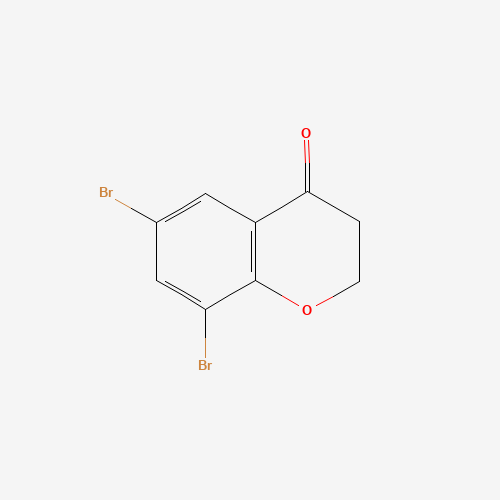 15773-96-3 6,8-dibromo-2,3-dihydrochromen-4-one chemical structure