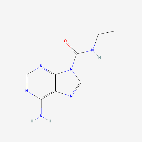 76708-24-2 6-amino-N-ethylpurine-9-carboxamide chemical structure