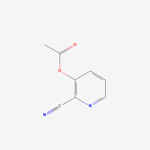 63668-59-7 (2-cyanopyridin-3-yl) acetate chemical structure