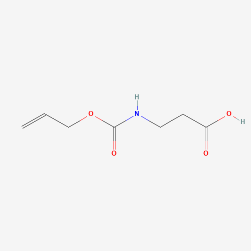 111695-91-1 3-(prop-2-enoxycarbonylamino)propanoic acid chemical structure