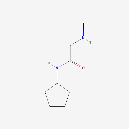 1016730-87-2 N-cyclopentyl-2-(methylamino)acetamide chemical structure