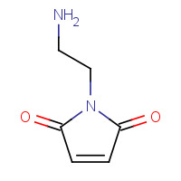 125923-10-6 1-(2-aminoethyl)pyrrole-2,5-dione chemical structure