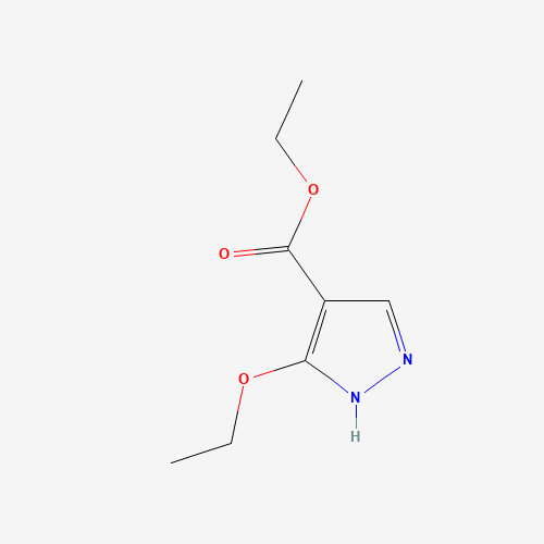 332066-58-7 ethyl 5-ethoxy-1H-pyrazole-4-carboxylate chemical structure
