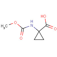 85452-33-1 1-(methoxycarbonylamino)cyclopropane-1-carboxylic acid chemical structure