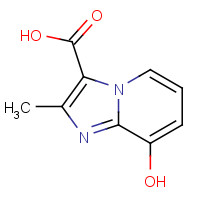 1215951-84-0 8-hydroxy-2-methylimidazo[1,2-a]pyridine-3-carboxylic acid chemical structure