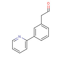 215947-47-0 2-(3-pyridin-2-ylphenyl)acetaldehyde chemical structure