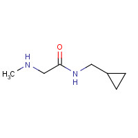 1016764-96-7 N-(cyclopropylmethyl)-2-(methylamino)acetamide chemical structure